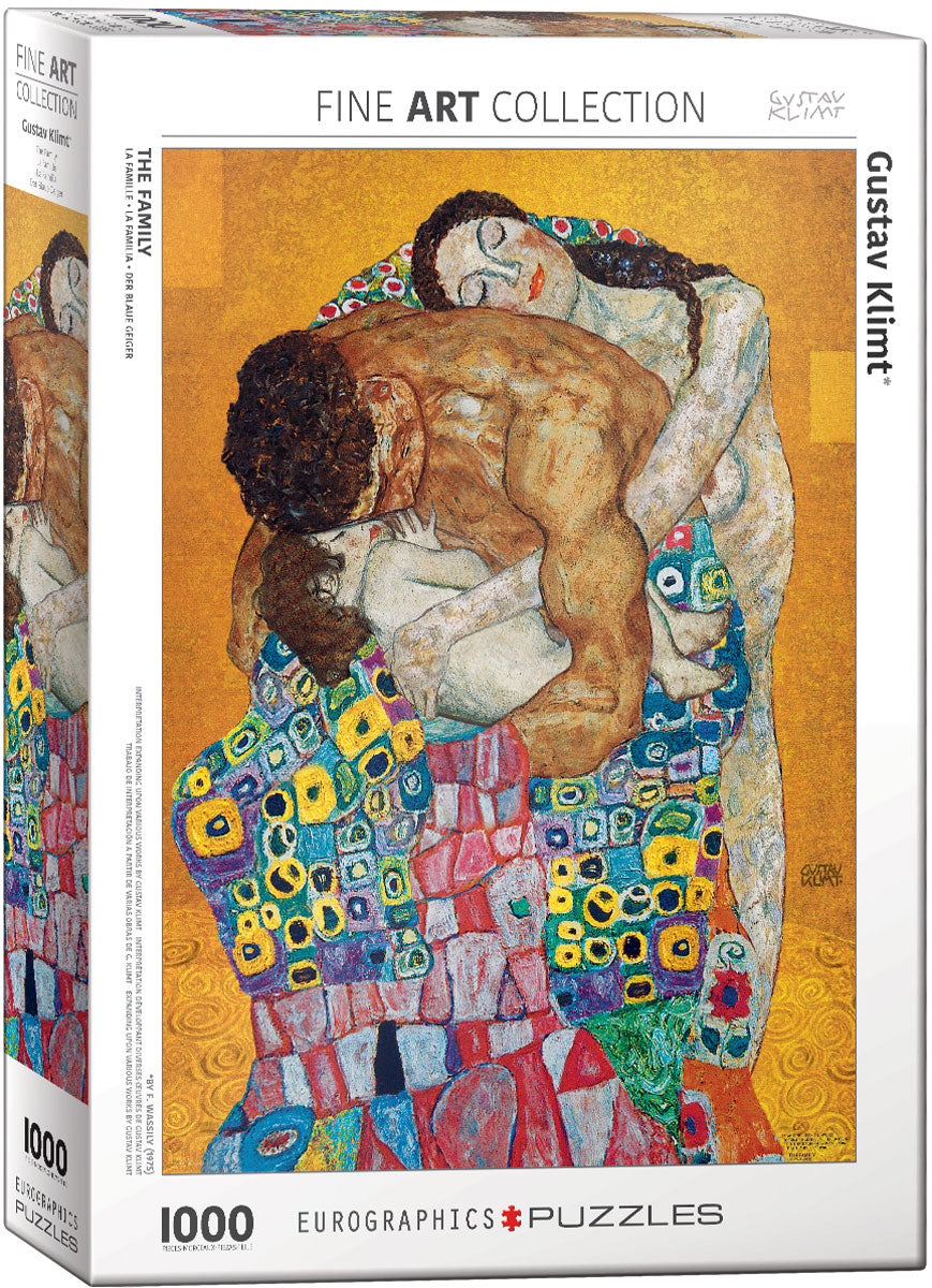 Klimt&#39;s The Family 1000 Piece Puzzle - Puzzlicious.com