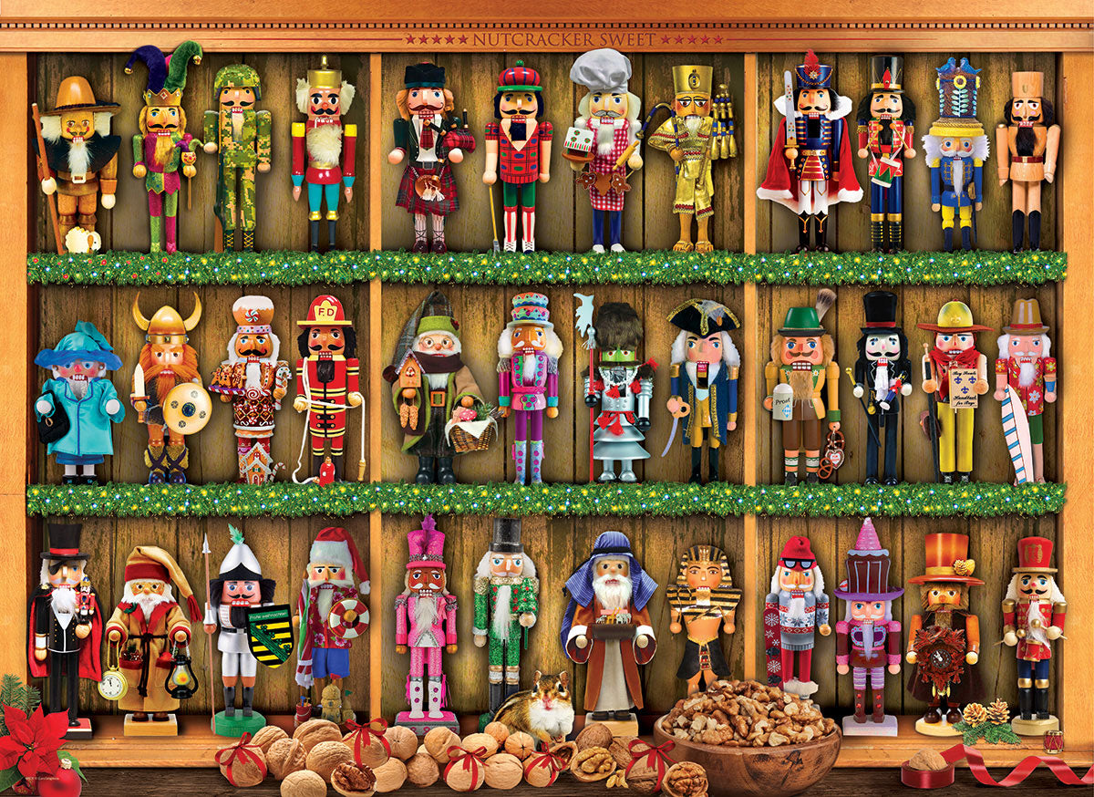 Nutcracker Soldiers 1000 Piece Puzzle - Quick Ship - Puzzlicious.com