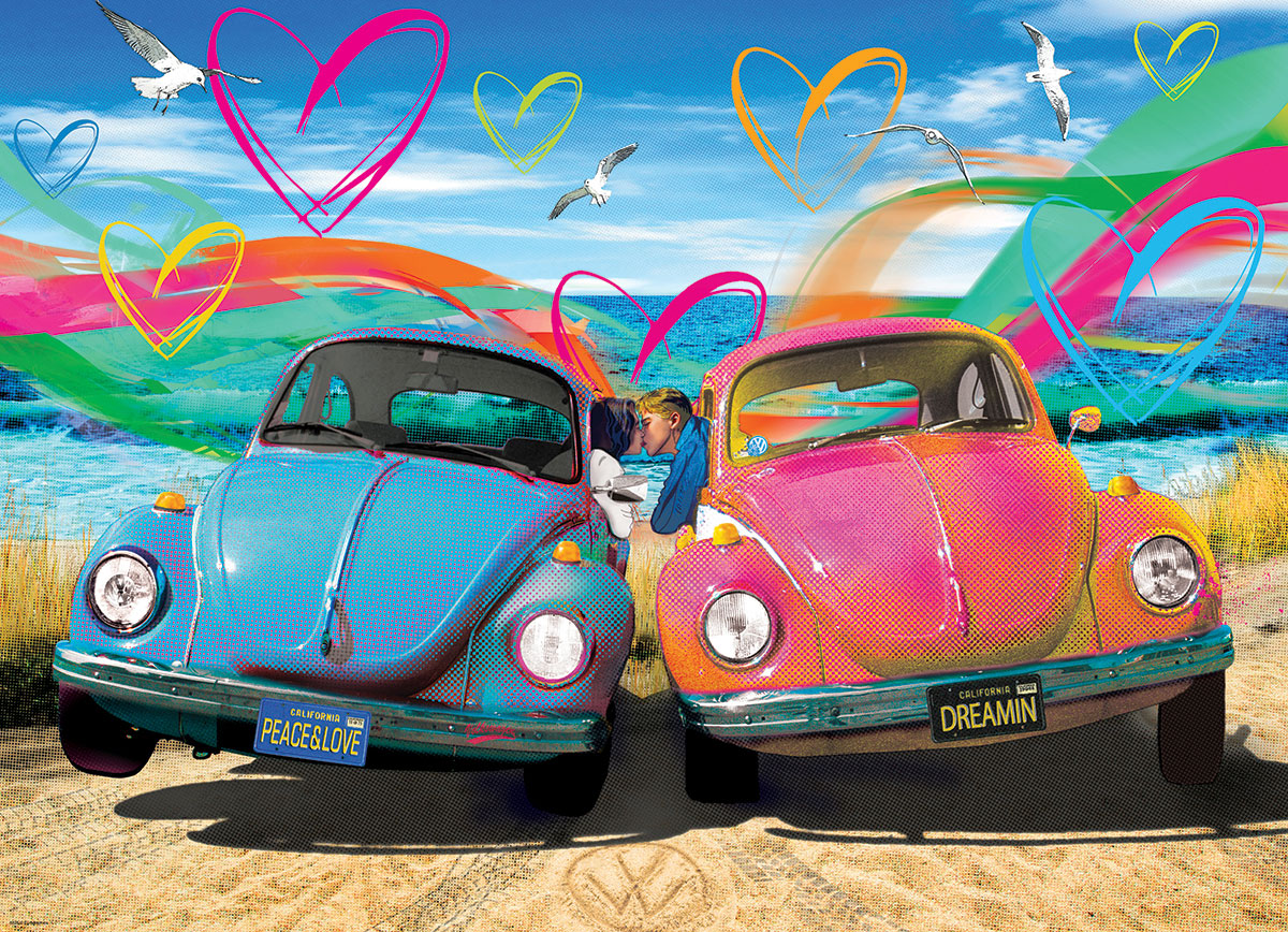 Beetle Love 1000 Piece Puzzle - Quick Ship - Puzzlicious.com