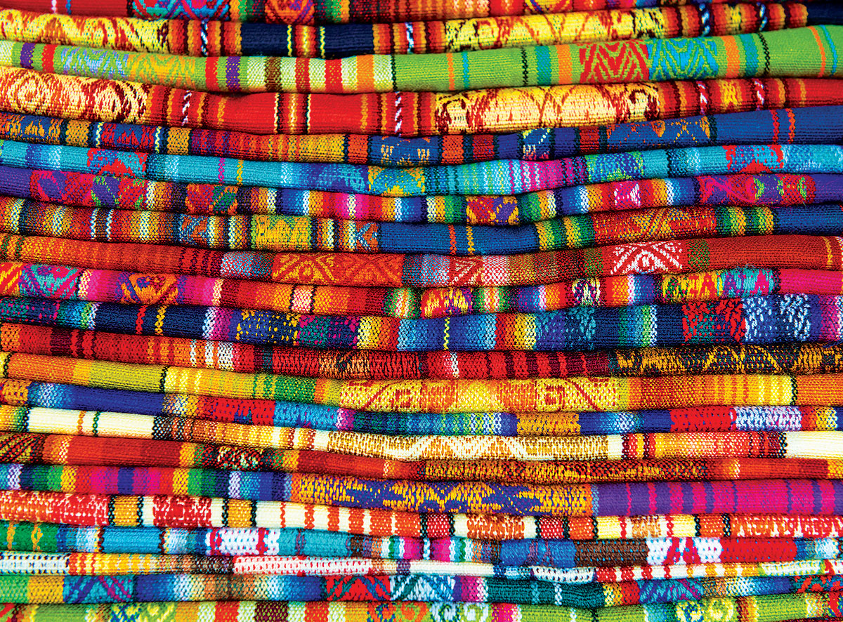 Peruvian Blankets 1000 Piece Puzzle - Quick Ship - Puzzlicious.com