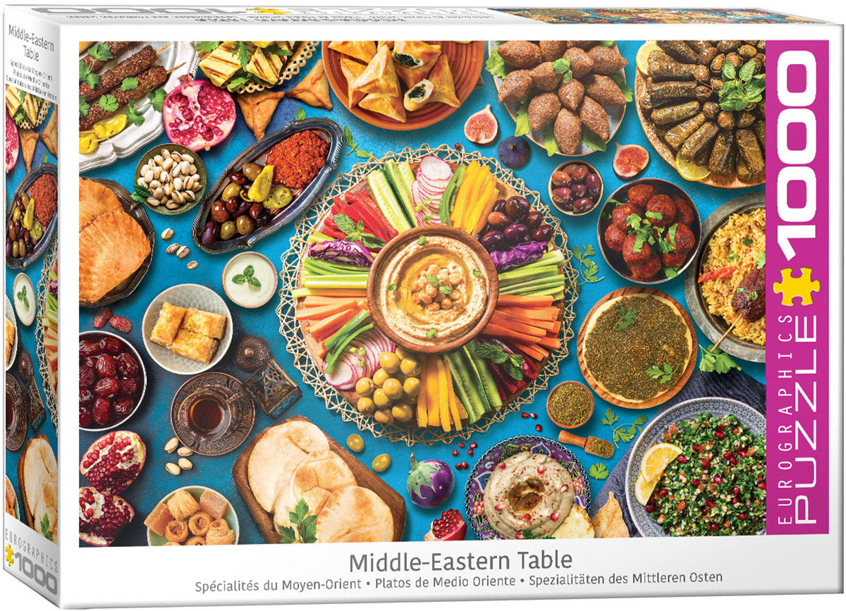 Middle Eastern Table 1000 Piece Puzzle - Quick Ship - Puzzlicious.com