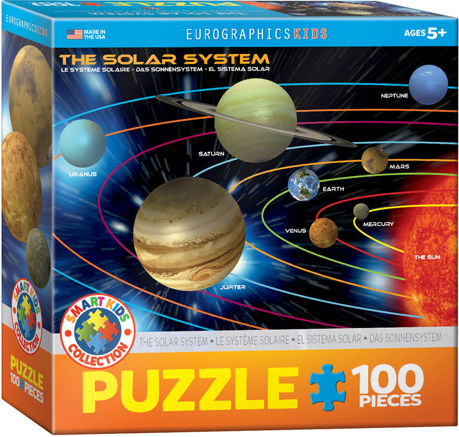 The Solar System 100 Piece Puzzle - Quick Ship - Puzzlicious.com
