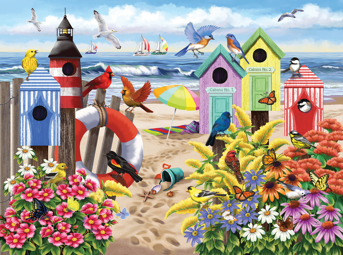 At Home by the Sea 1000 Piece Puzzle - Quick Ship - Puzzlicious.com