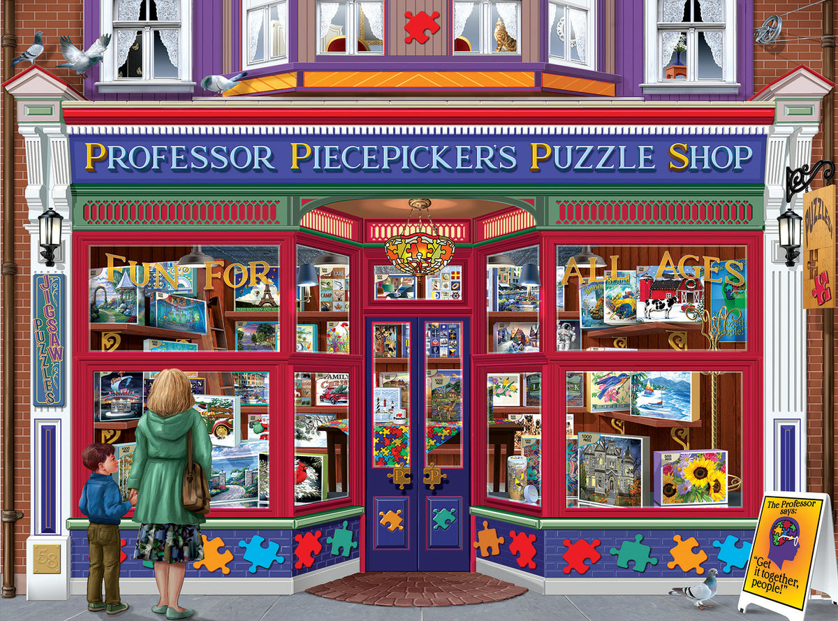 Professor Puzzle Shop 1000 Piece Puzzle