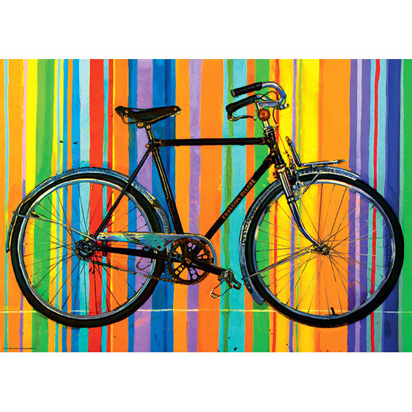 Bike Art: Freedom Deluxe 1000 Piece Puzzle - Quick Ship - Puzzlicious.com