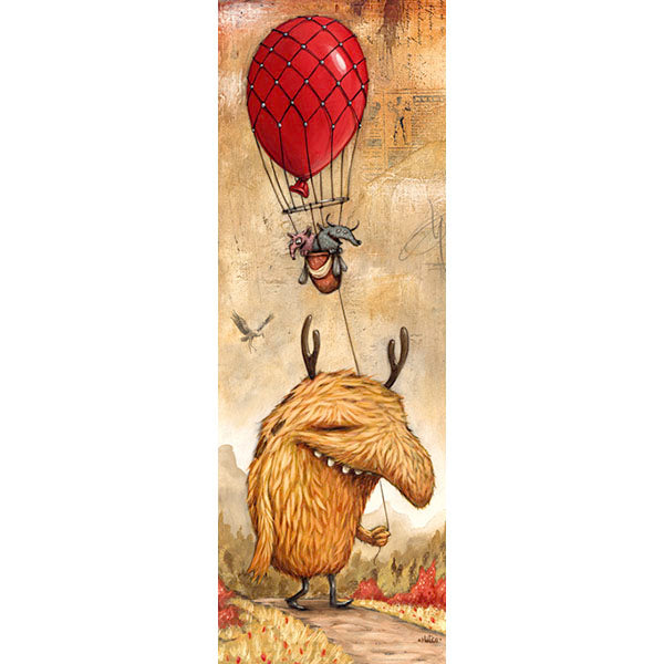 Zozoville: Red Balloon 1000 Piece Puzzle - Quick Ship
