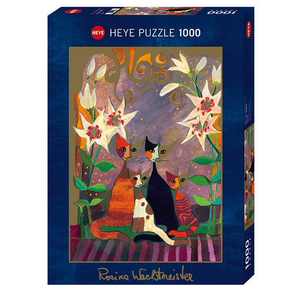 Wachtmeister&#39;s Lilies 1000 Piece Puzzle - Puzzlicious.com