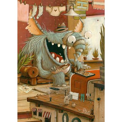 Zozoville: Laundry Day 1000 Piece Puzzle - Quick Ship - Puzzlicious.com