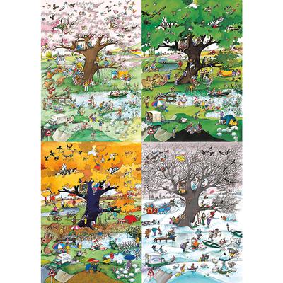 Blachon&#39;s 4 Seasons 2000 Piece Puzzle - Quick Ship - Puzzlicious.com