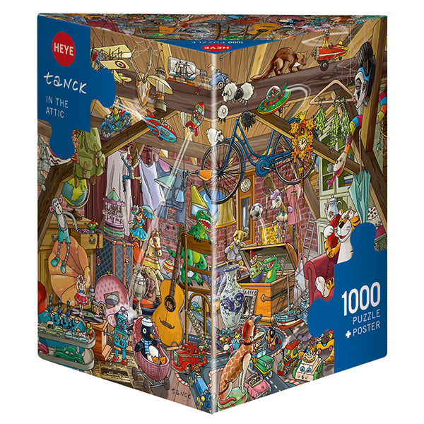 Tanck&#39;s In the Attic 1000 Piece Puzzle - Quick Ship