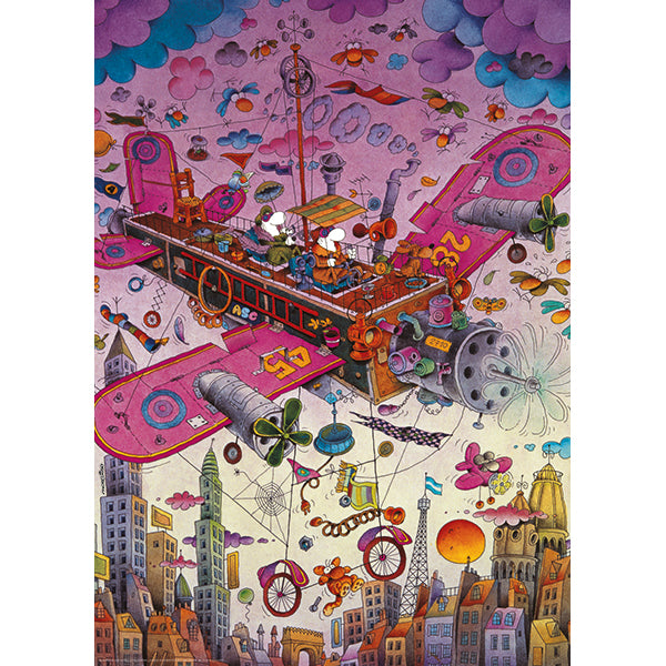 Mordillo Fly With Me 1000 Piece Puzzle - Puzzlicious.com