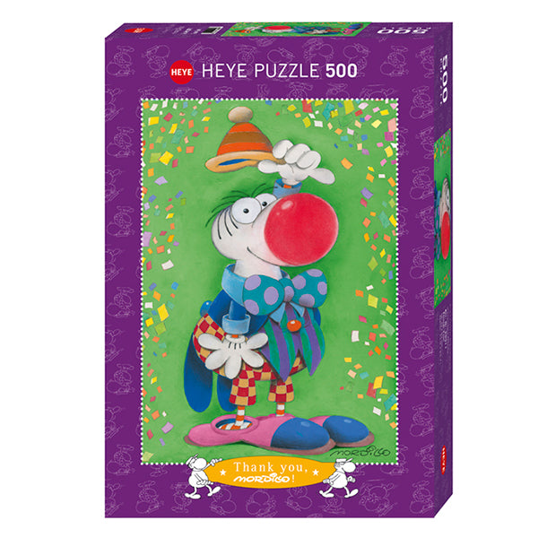 Mordillo Thank You 500 Piece Puzzle - Puzzlicious.com