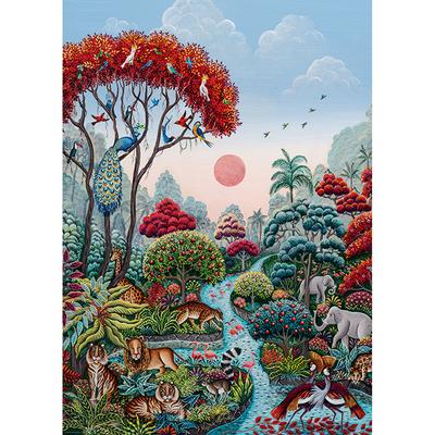 Exotic Garden: Wildlife Paradise 2000 Piece Puzzle - Quick Ship - Puzzlicious.com