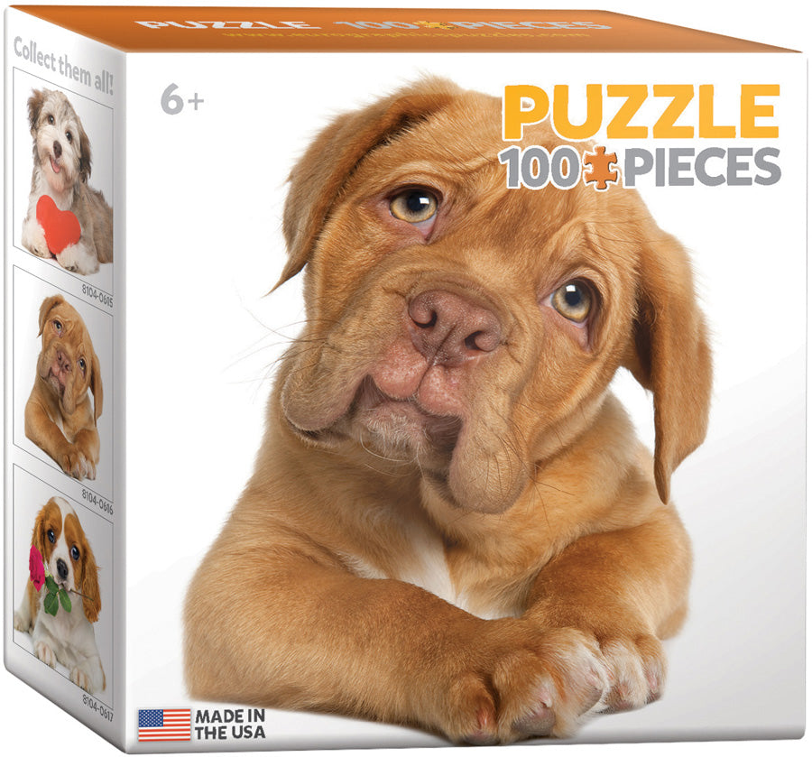 Puppy 100 Piece Mini Puzzle - Quick Ship - Puzzlicious.com