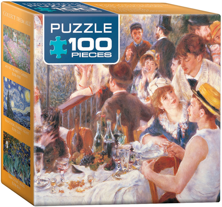 Renoir&#39;s the Luncheon 100 Piece Mini Puzzle - Quick Ship - Puzzlicious.com