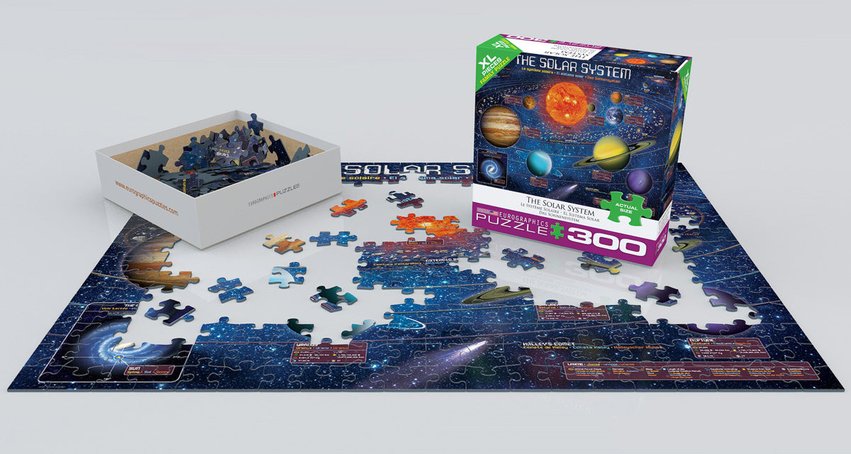 The Solar System 300 Piece Puzzle with XL Pieces - Quick Ship - Puzzlicious.com