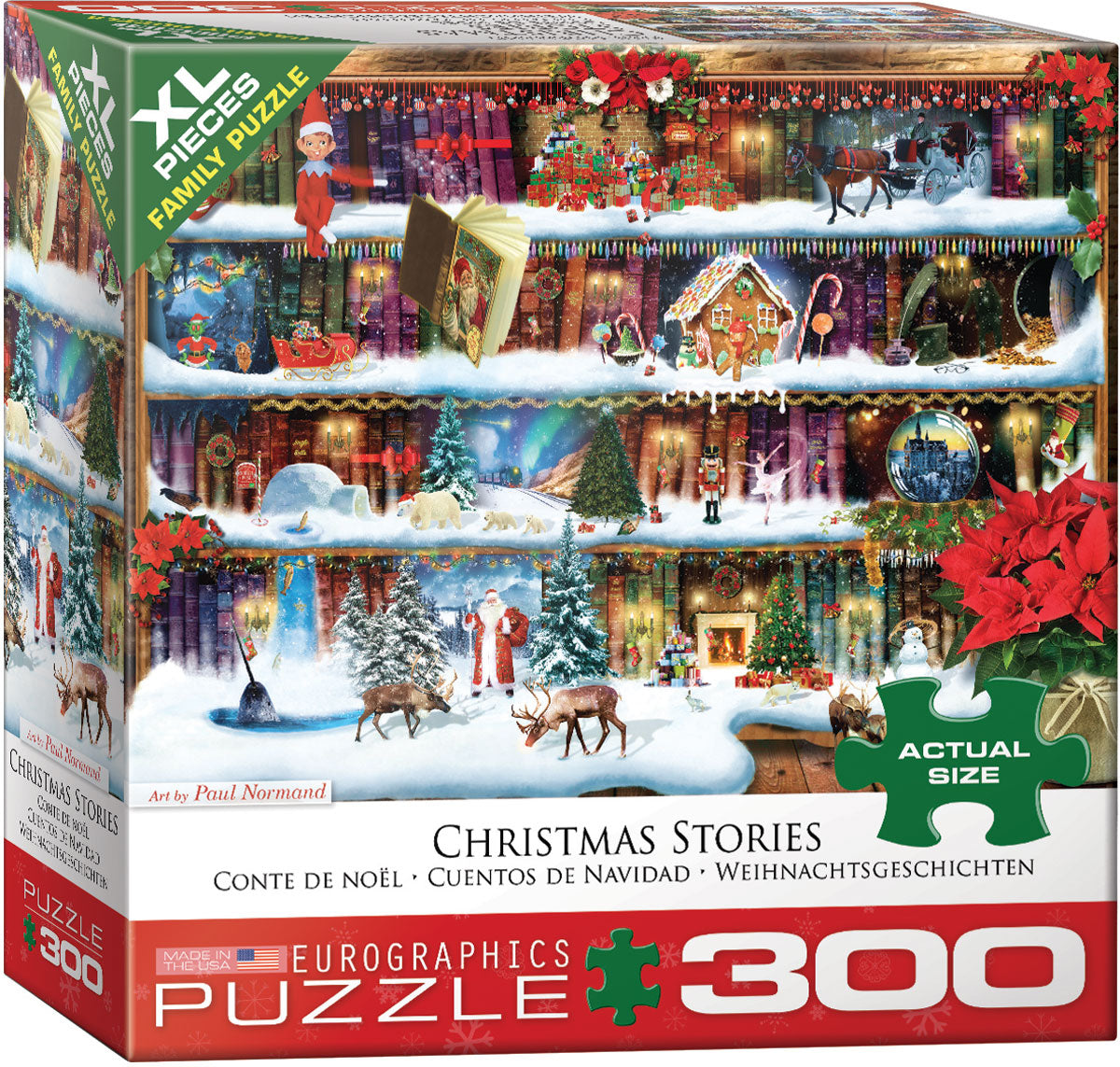 Christmas Stories 300 Piece Puzzle - Puzzlicious.com