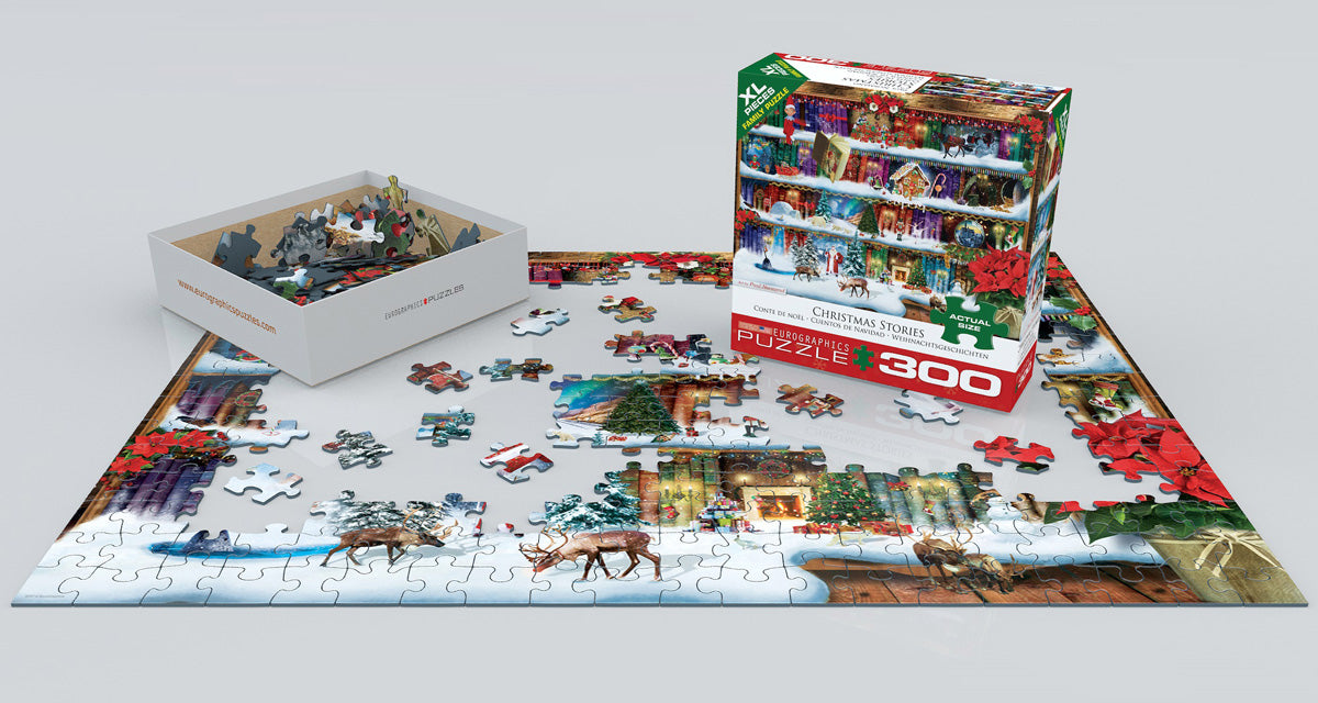 Christmas Stories 300 Piece Puzzle - Puzzlicious.com