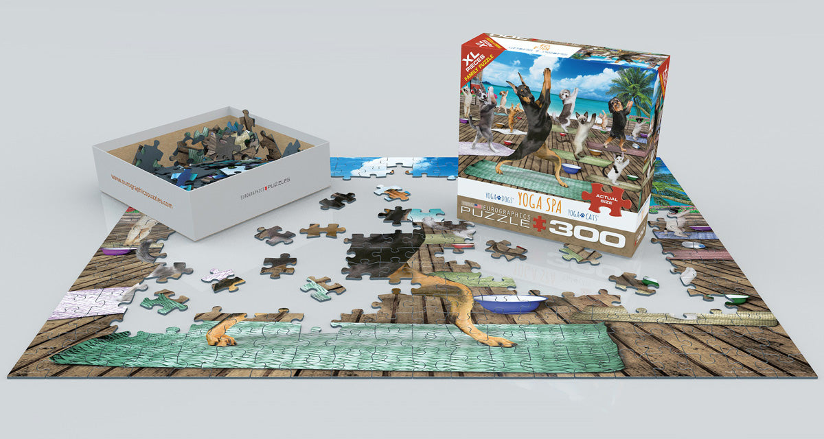 Yoga Spa 300 Piece Puzzle - Quick Ship - Puzzlicious.com