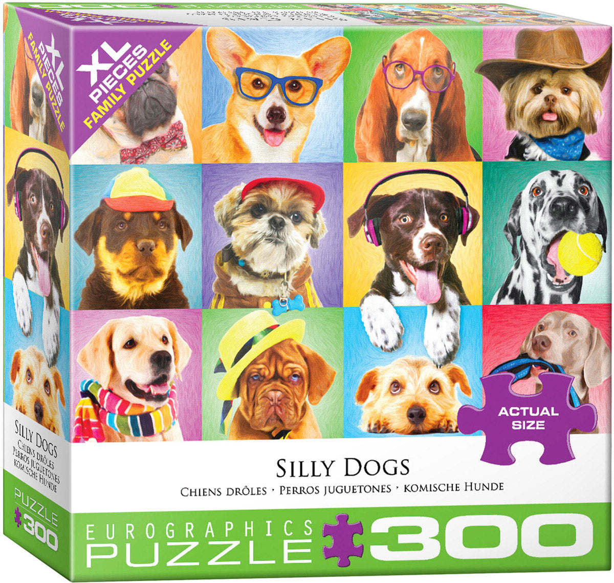 Silly Dogs 1000 Piece Puzzle - Quick Ship - Puzzlicious.com