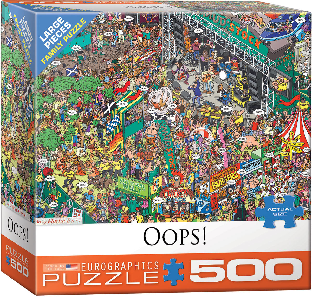 Oops! 500 Piece Puzzle - Quick Ship - Puzzlicious.com