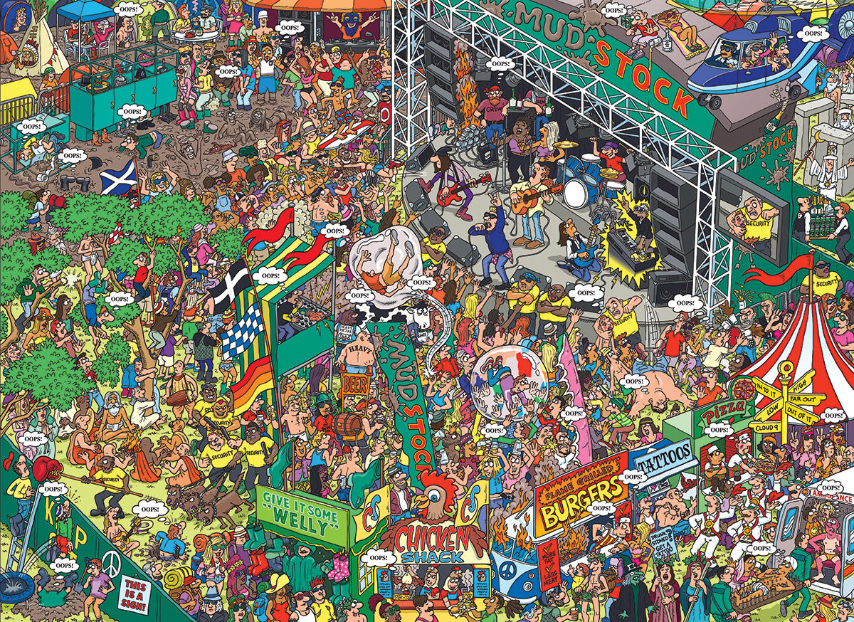 Oops! 500 Piece Puzzle - Quick Ship - Puzzlicious.com