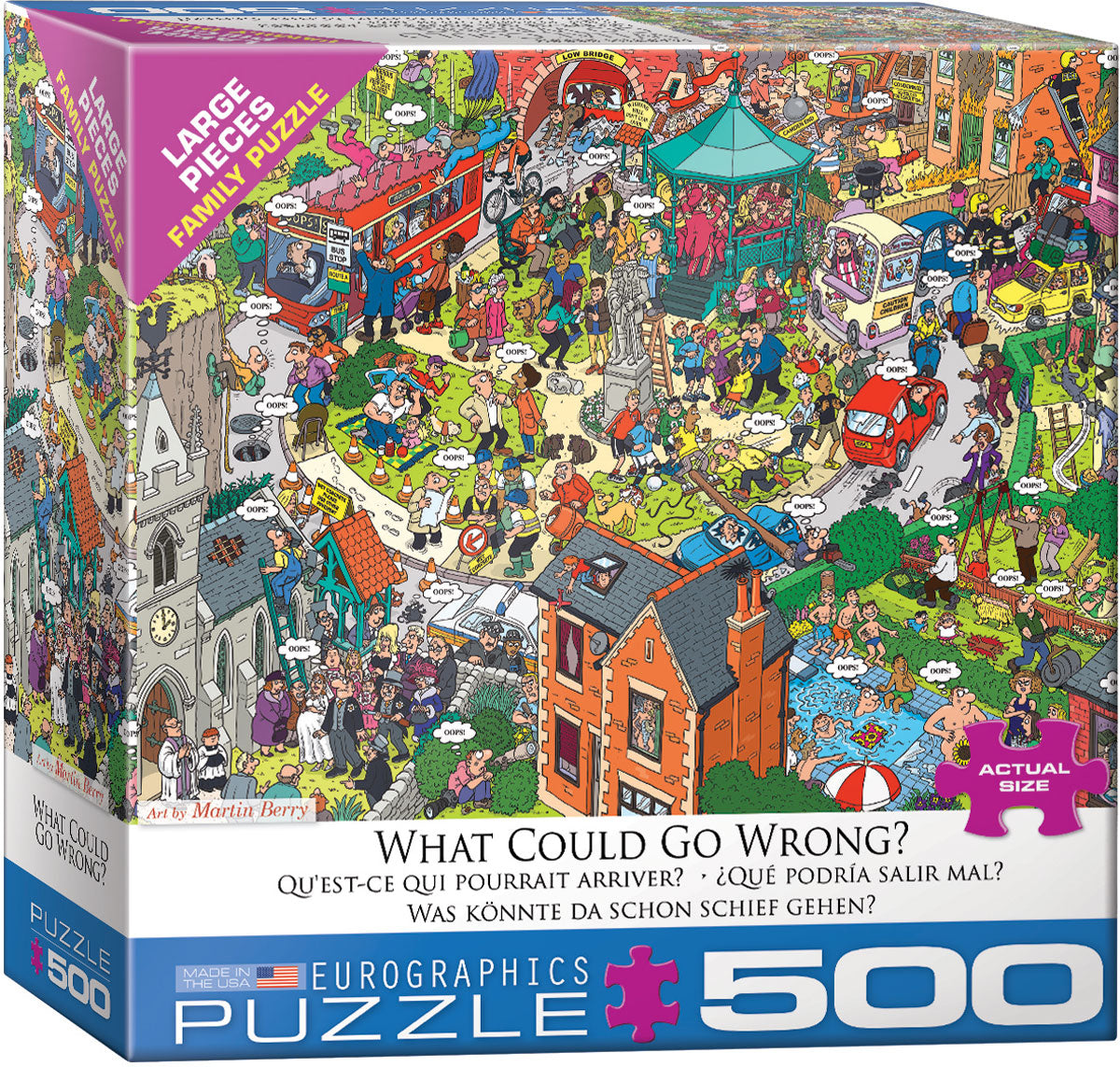 What Could Go Wrong? 500 Piece Puzzle - Quick Ship - Puzzlicious.com