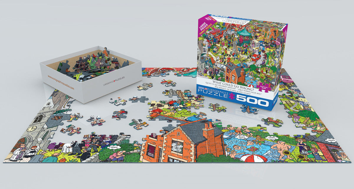 What Could Go Wrong? 500 Piece Puzzle - Quick Ship - Puzzlicious.com