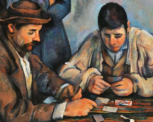 The Card Players 1000 Piece Puzzle - Quick Ship - Puzzlicious.com