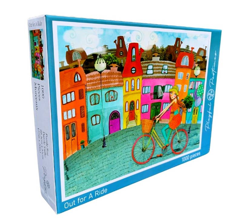 Out for a Ride 1000 piece jigsaw puzzle - Quick Ship - Puzzlicious.com