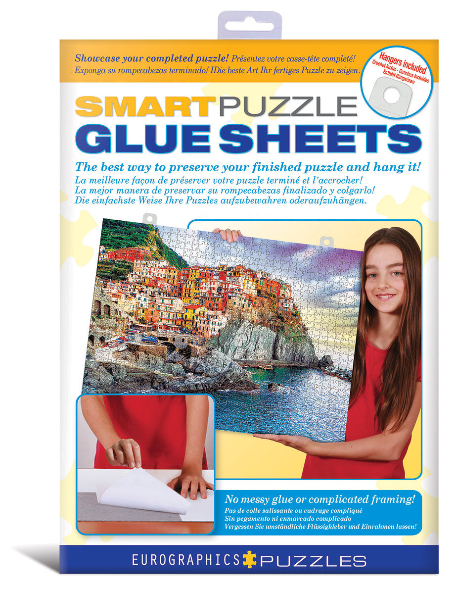 Smart Puzzle Glue Sheets - Quick Ship - Puzzlicious.com