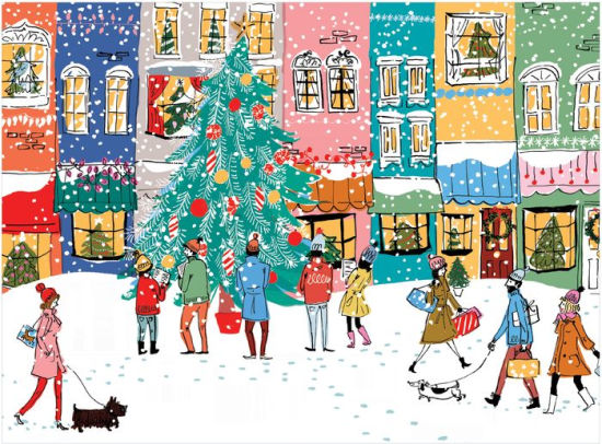 Christmas Carolers 1000 Piece Puzzle - Puzzlicious.com