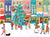 Christmas Carolers 1000 Piece Puzzle - Puzzlicious.com