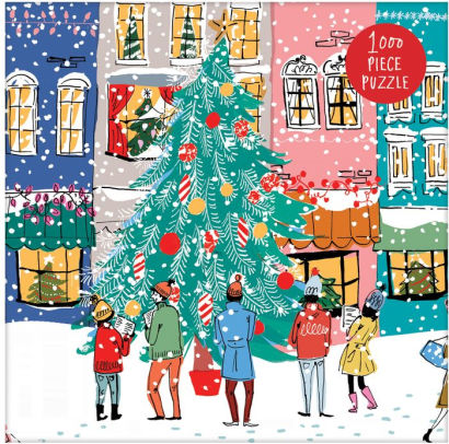 Christmas Carolers 1000 Piece Puzzle - Puzzlicious.com