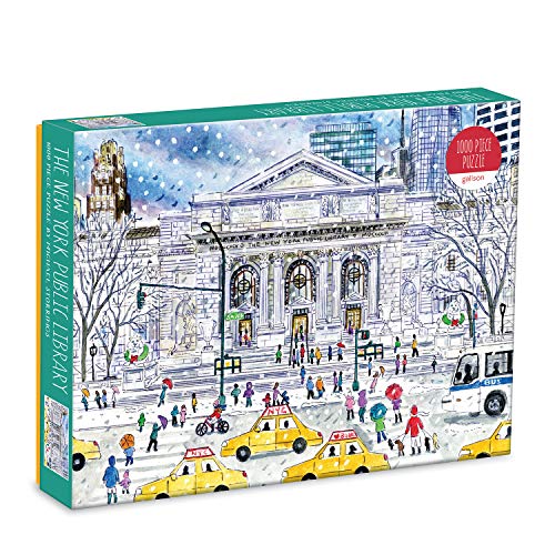 Michael Storrings New York Public Library 1000 Piece Puzzle - Quick Ship - Puzzlicious.com