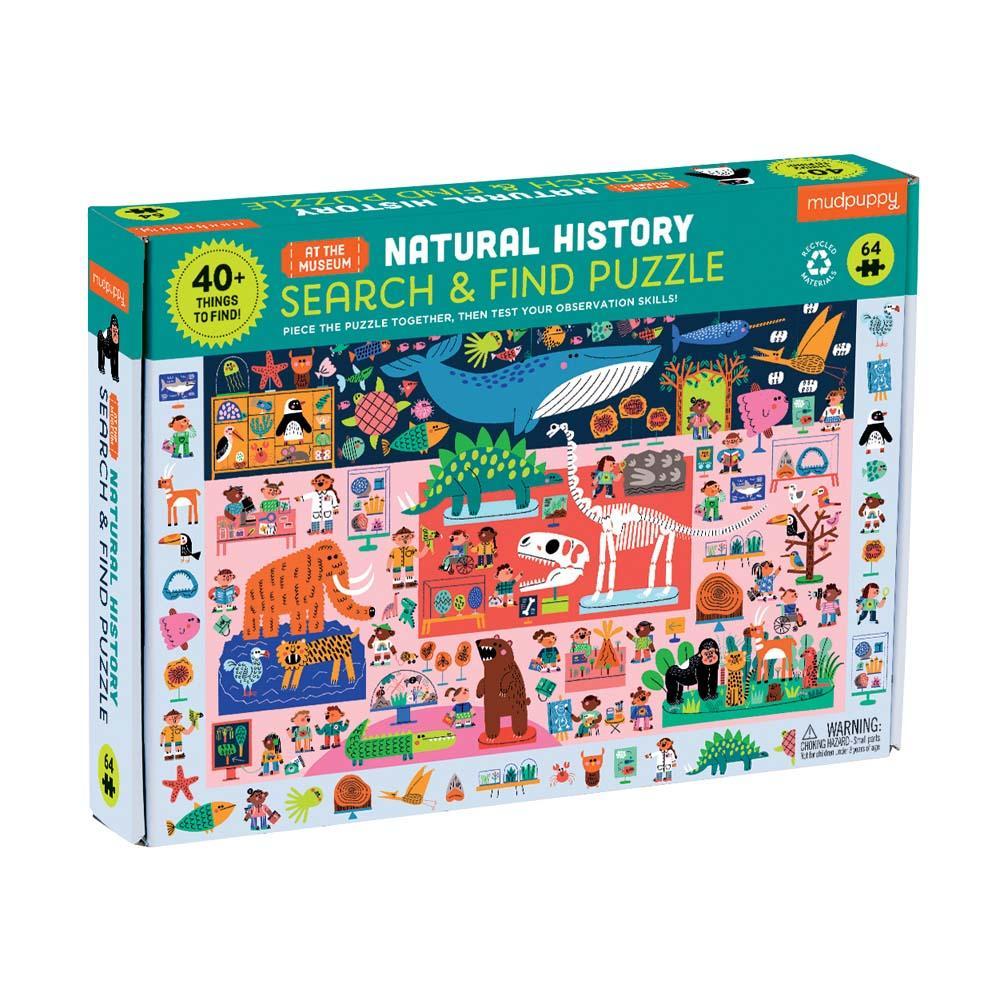 Natural History Museum Search & Find Puzzle - Quick Ship