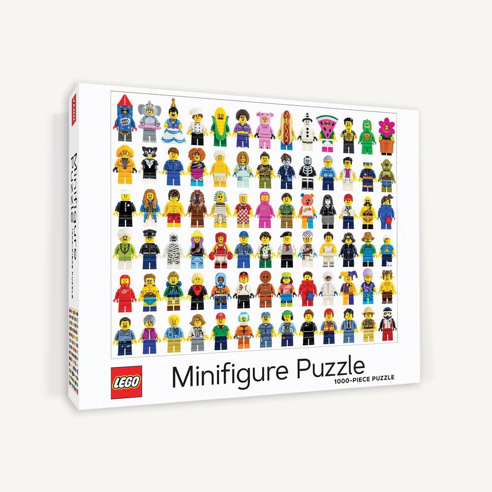 Lego Minifigure 1000 Piece Puzzle - Quick Ship - Puzzlicious.com