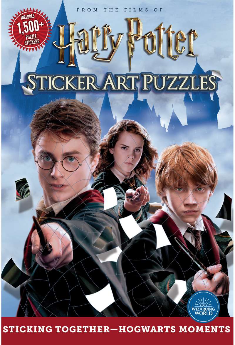 Harry Potter Sticker Art Puzzle Book - Quick Ship - Puzzlicious.com