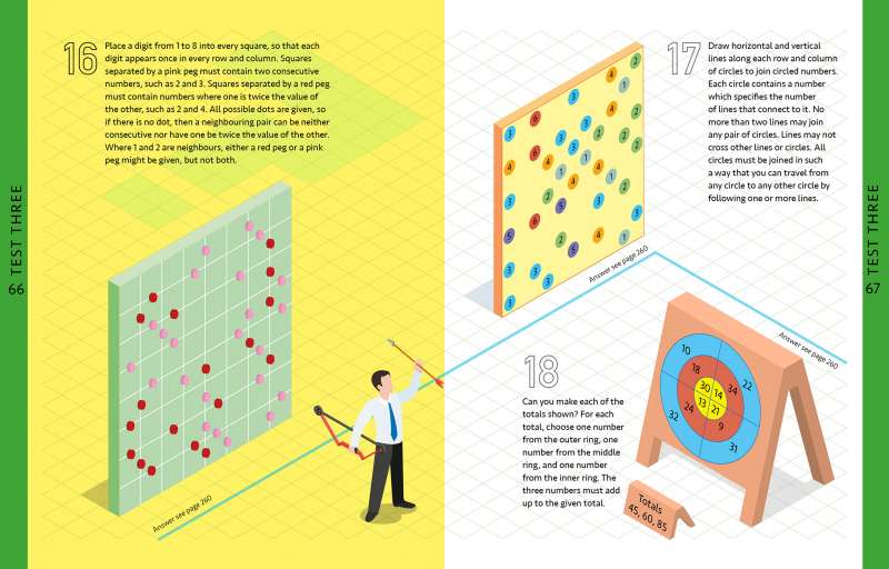 Mind Works - Train Your Brain Puzzles Book -  Quick Ship - Puzzlicious.com