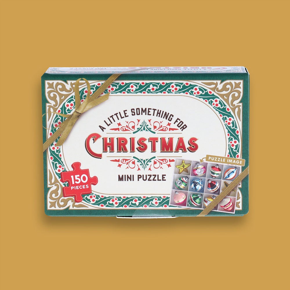A Little Something for Christmas 150 Piece Mini Jigsaw Puzzle - Quick Ship