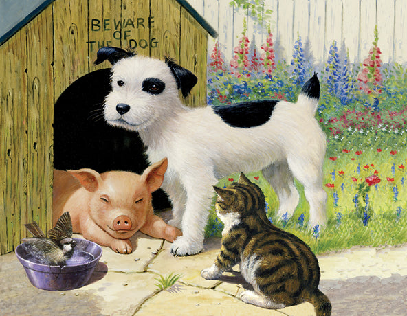 Unlikely Friends 35 Piece Puzzle - Puzzlicious.com