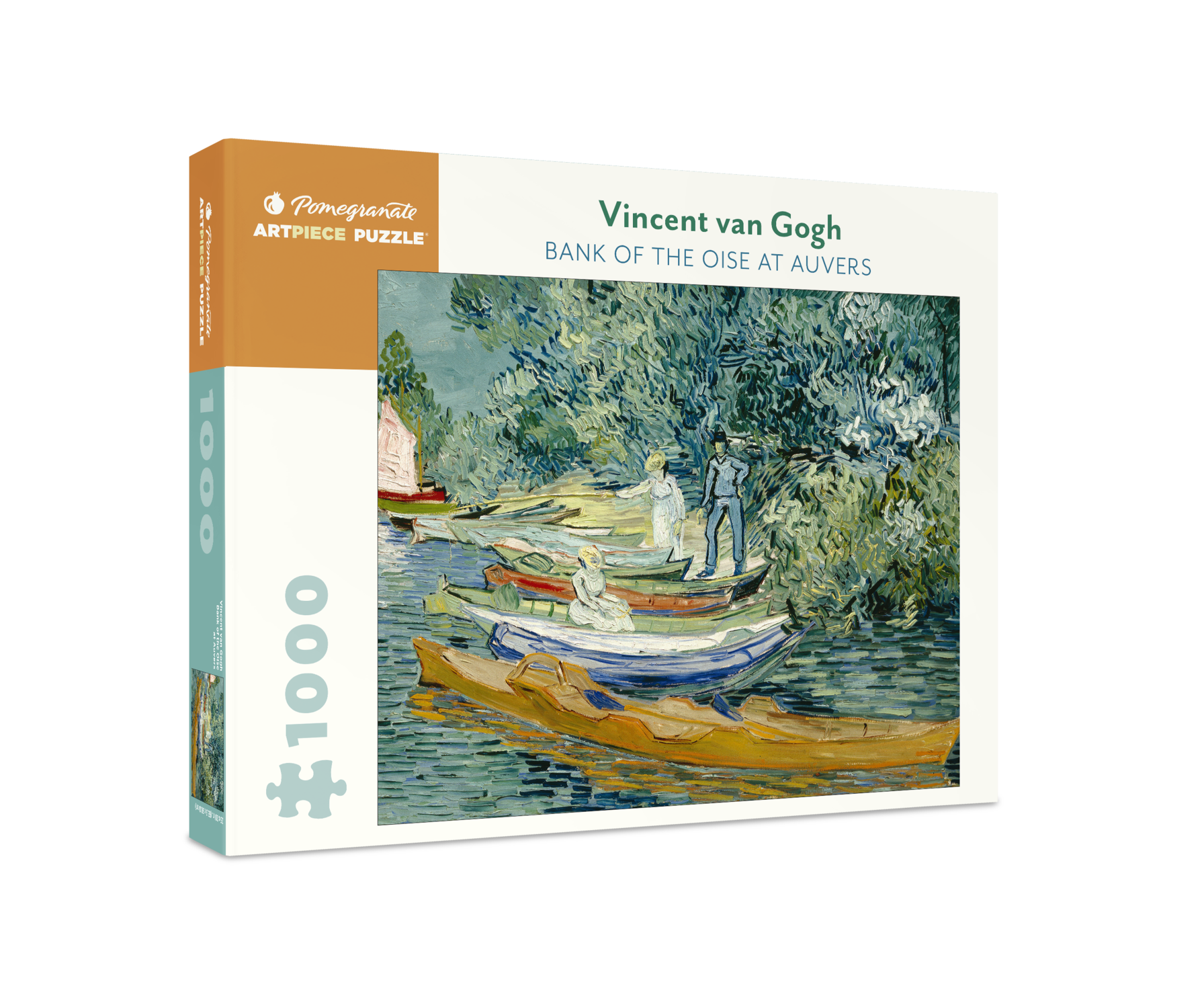 Van Gogh: Bankof the Oise at Auvers 1000 Piece Jigsaw Puzzle - Quick Ship