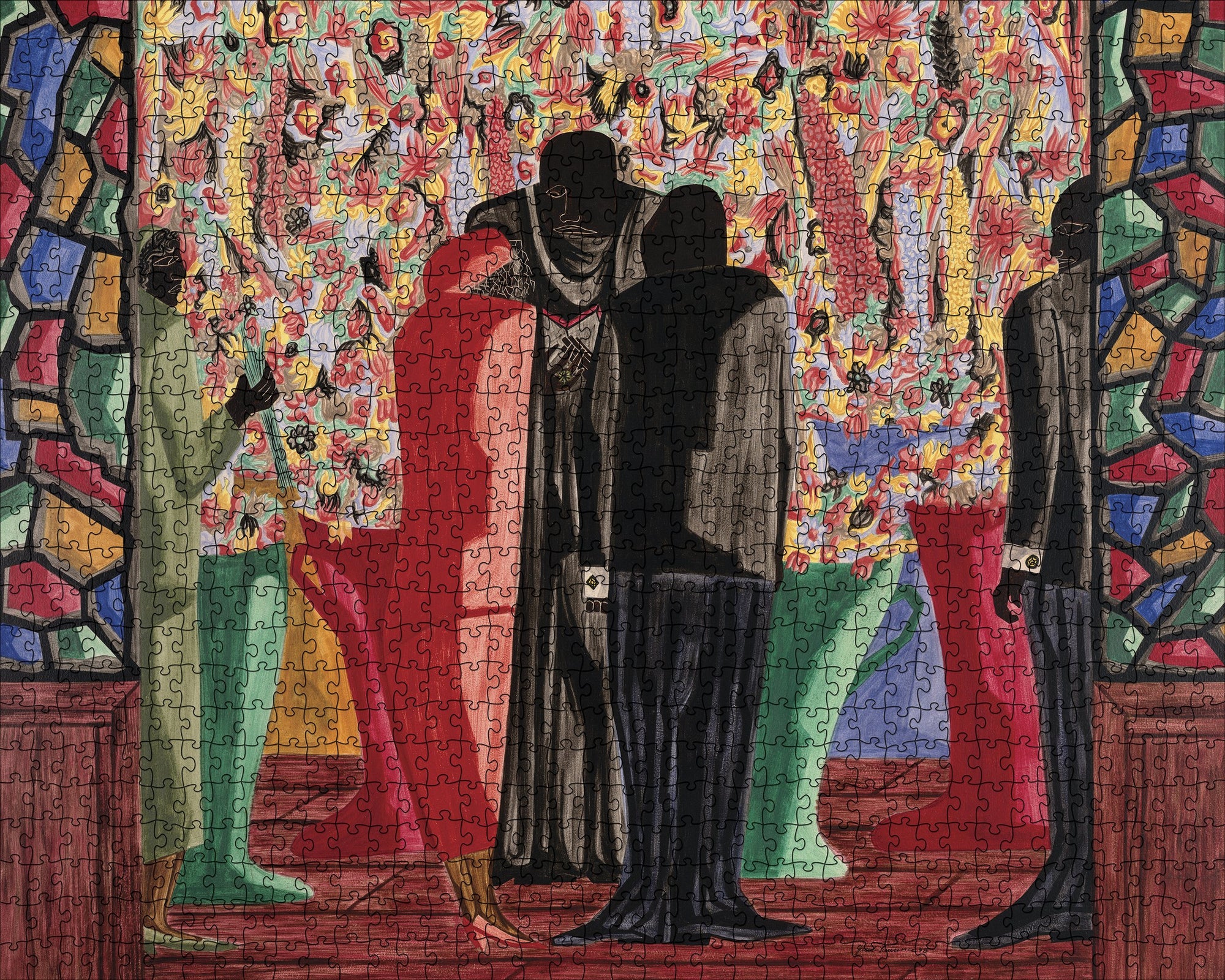 Jacob Lawrence: The Wedding 1000 Piece Jigsaw Puzzle - Quick Ship