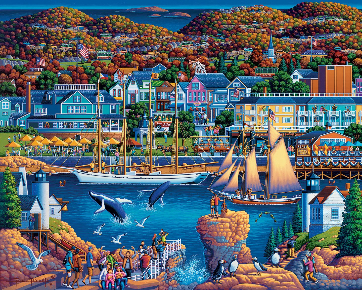 Acadia National Park 500 Piece Puzzle - Quick Shipp