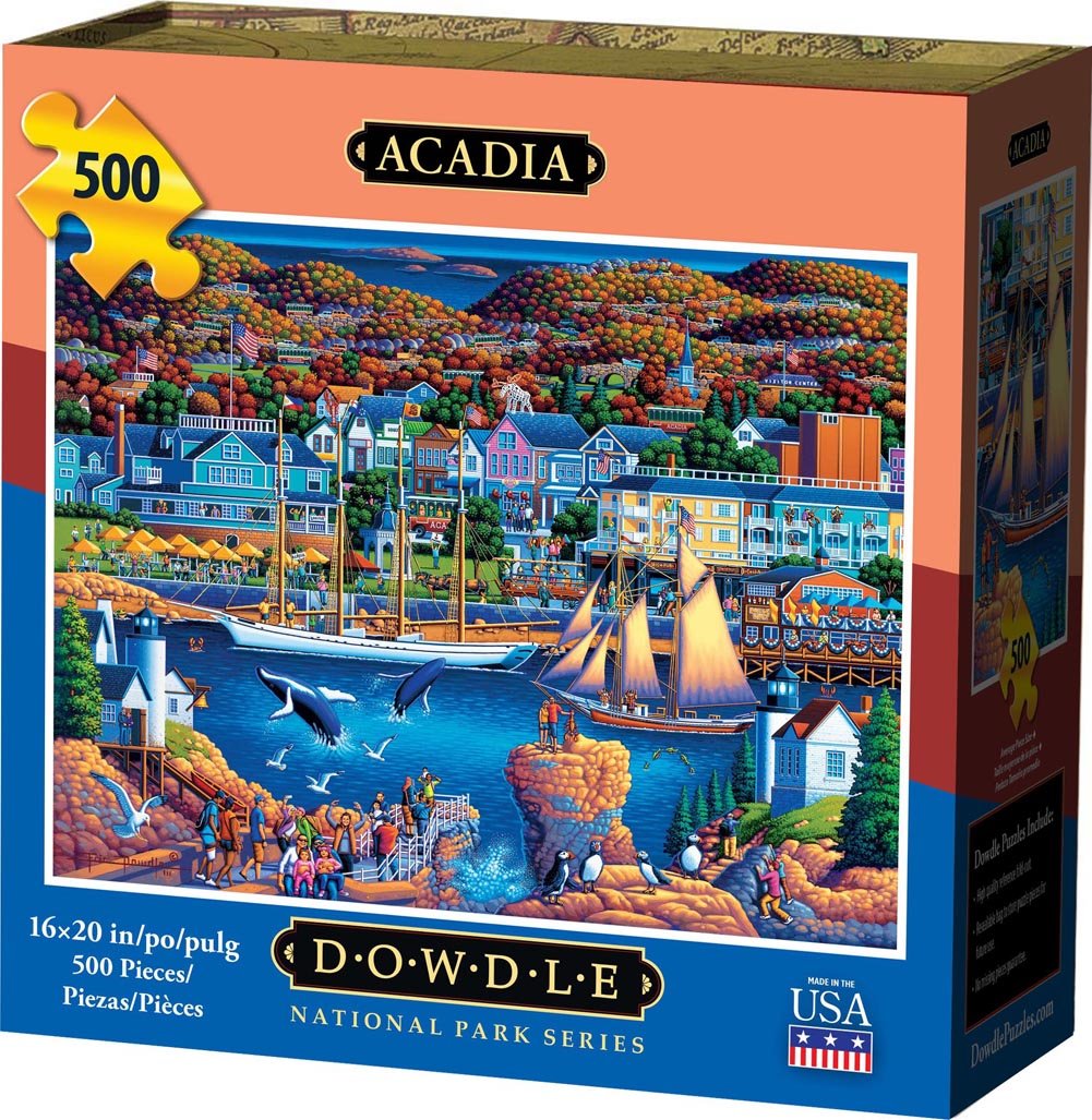 Acadia National Park 500 Piece Puzzle - Quick Shipp