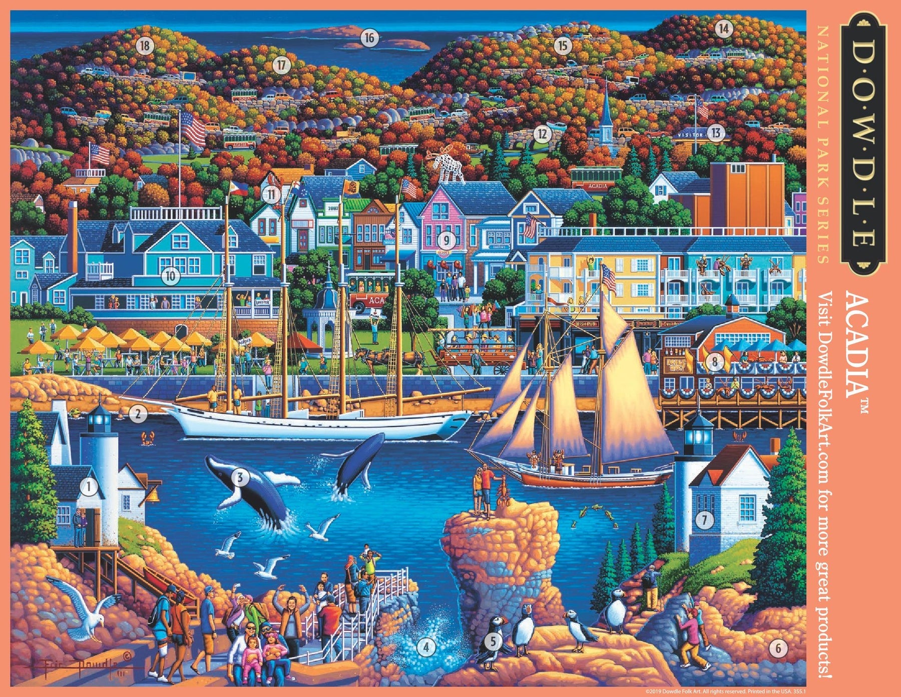 Acadia National Park 500 Piece Puzzle - Quick Shipp