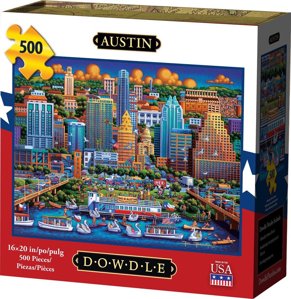 Austin 500 Piece Puzzle - Quick Ship - Puzzlicious.com