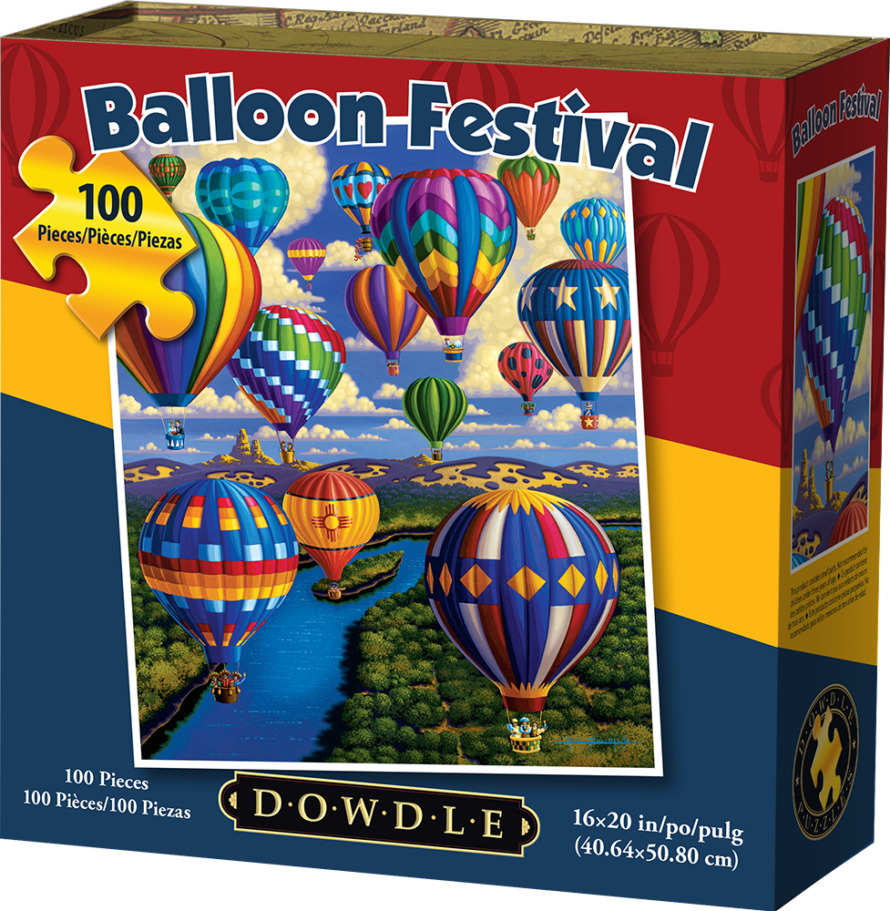 Balloon Festival 1000 Piece Puzzle - Puzzlicious.com
