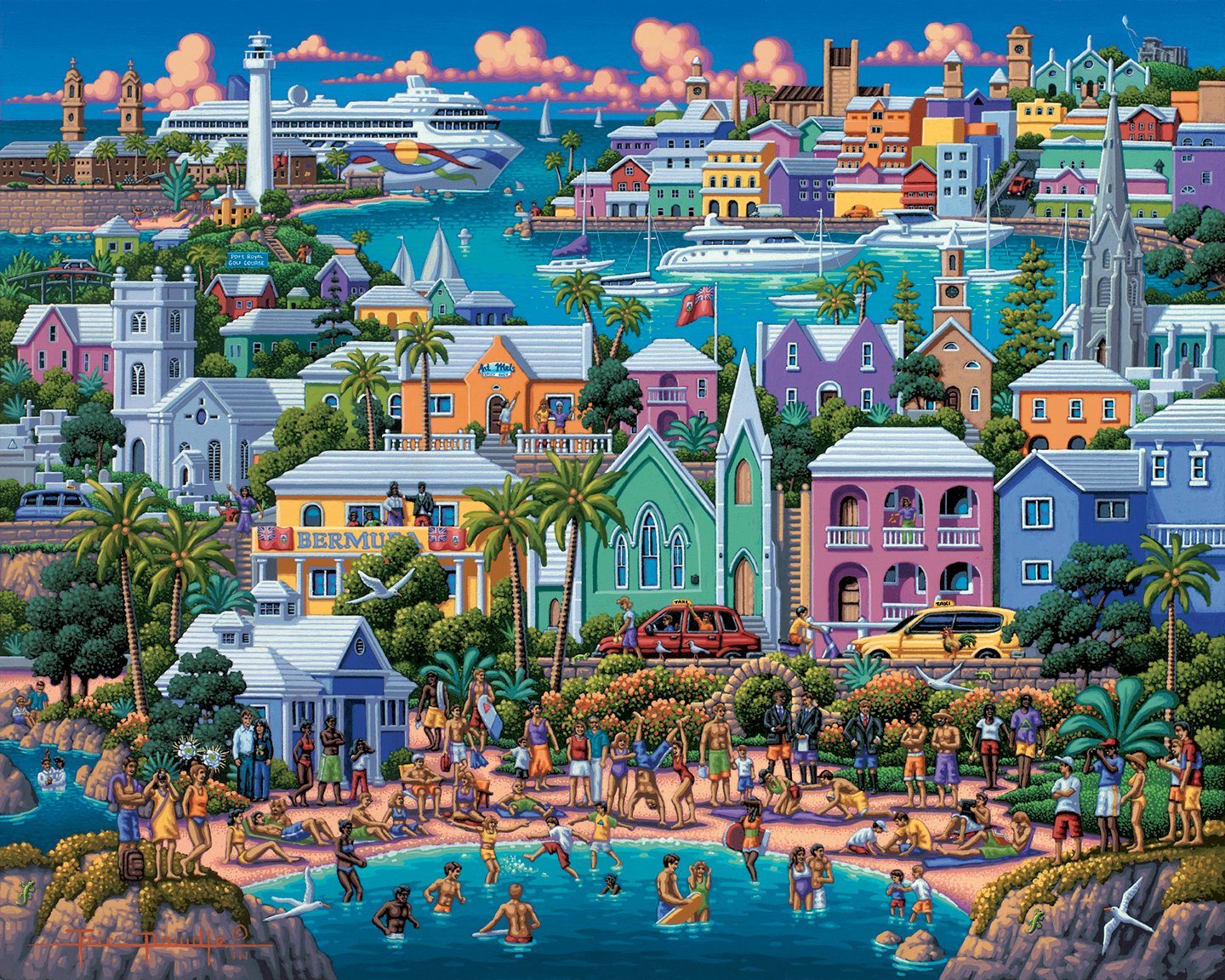 Bermuda 500 Piece Puzzle - Quick Ship - Puzzlicious.com