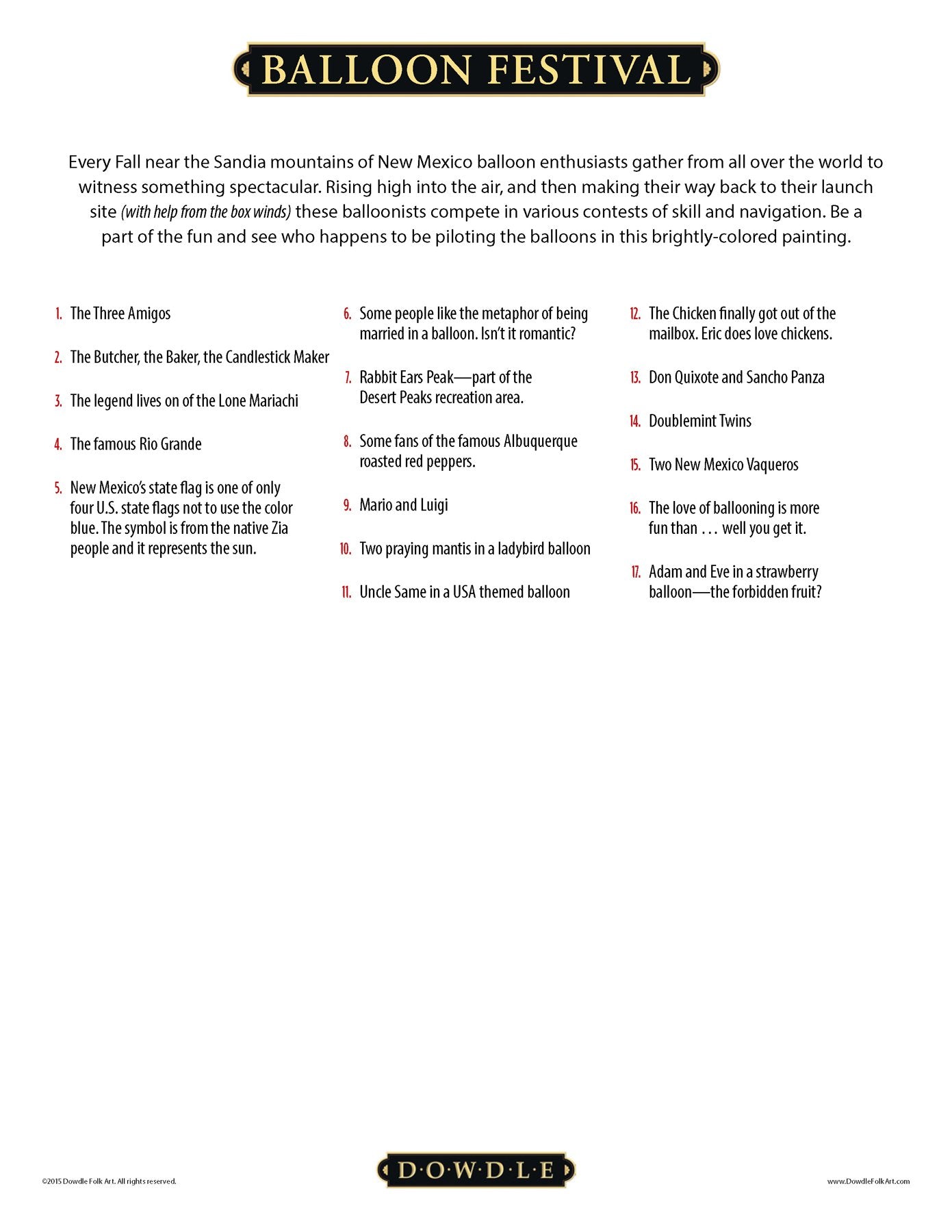 Balloon Festival 1000 Piece Puzzle - Puzzlicious.com